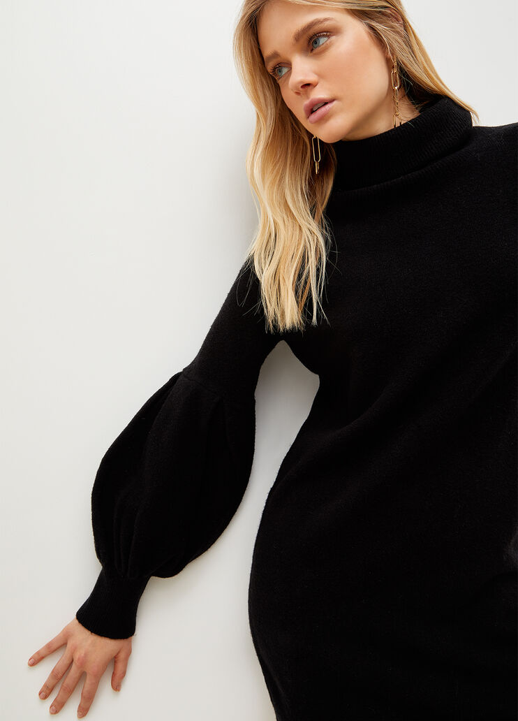 Knit dress black Liu Jo - large image number 2 Knit dress black Liu Jo - large image number 2