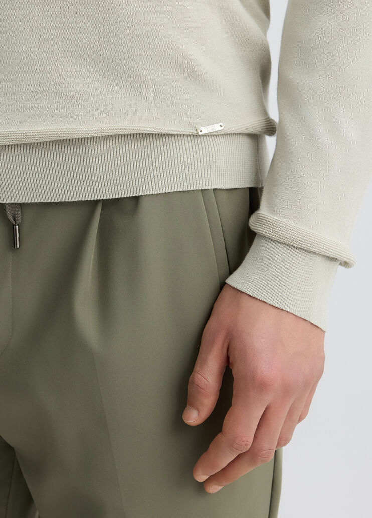 Men’s grey jumper light grey Liu Jo - large image number 3 Men’s grey jumper light grey Liu Jo - large image number 3