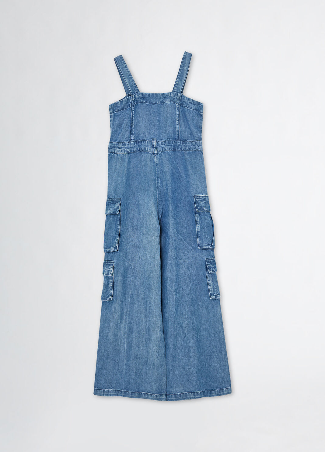 Denim bib and brace blue denim Liu Jo - large image number 1