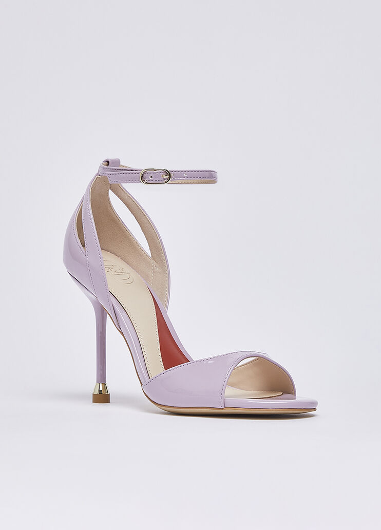Sandali in vernice con tacco lilla Liu Jo - medium