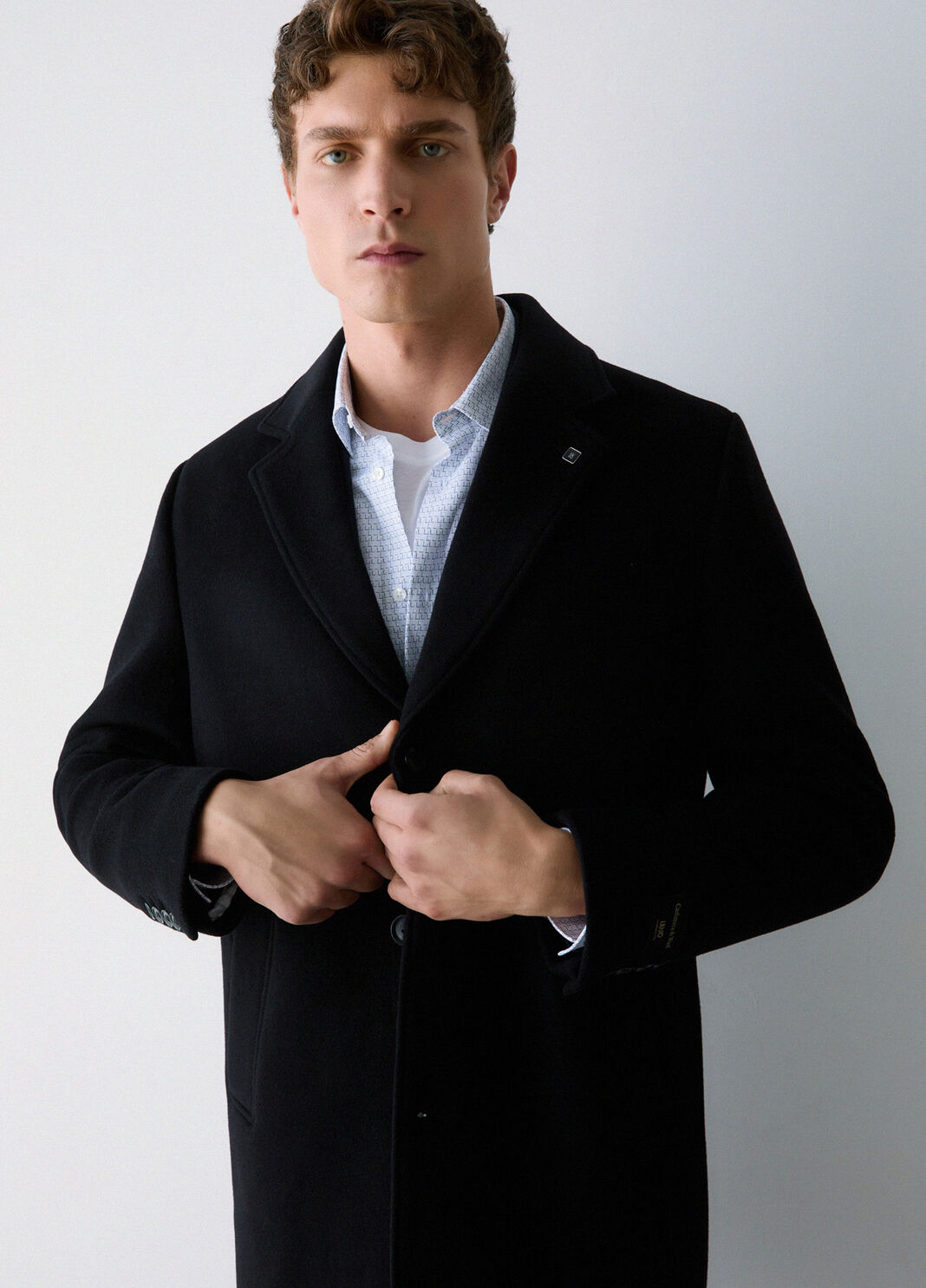 Wool and Cashmere Coat black Liu Jo - large image number 2