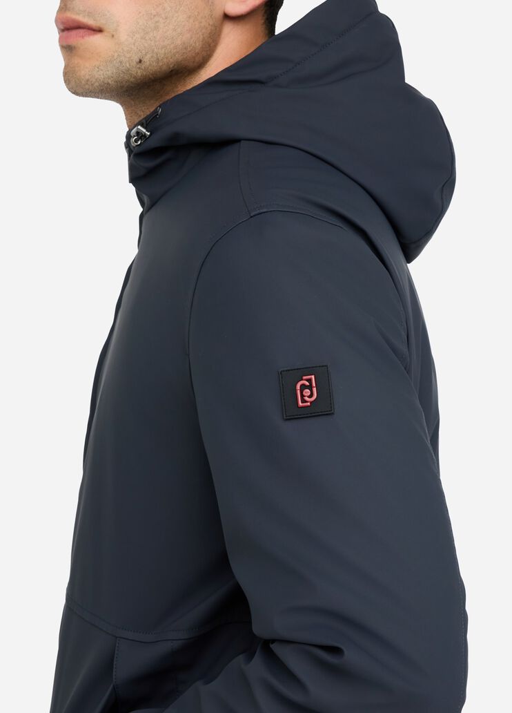 Padded jacket with hood dark blue Liu Jo - large image number 4 Padded jacket with hood dark blue Liu Jo - large image number 4