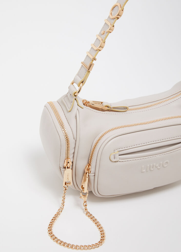 Bolso de hombro pequeño beige Liu Jo - large image number 1