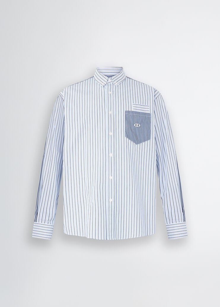 Striped shirt blue/white striped Liu Jo - large image number 6 Striped shirt blue/white striped Liu Jo - large image number 6