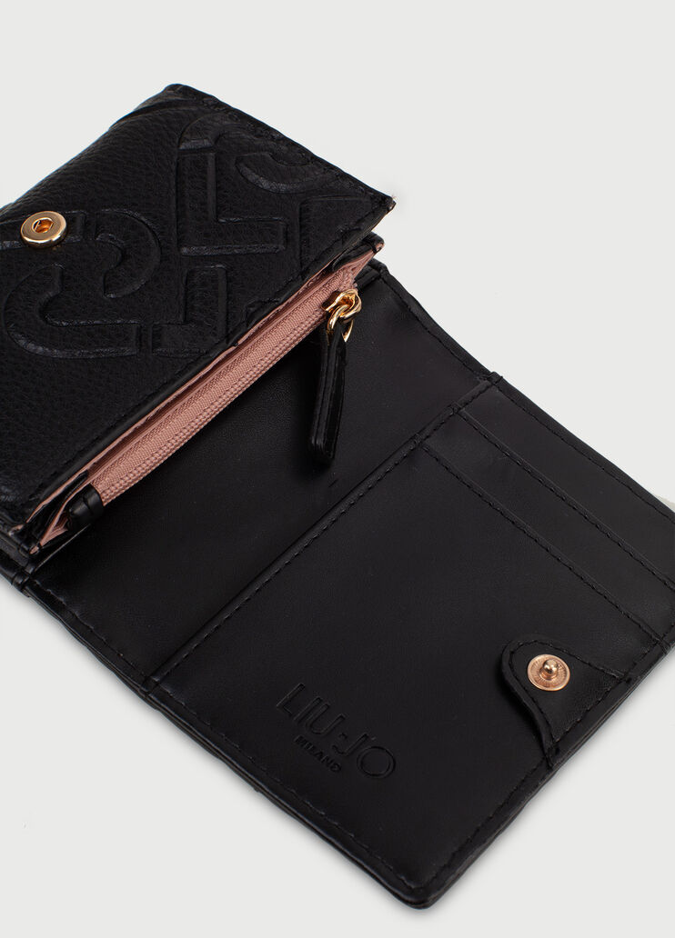 Cardholder with logo Black Liu Jo - large image number 3