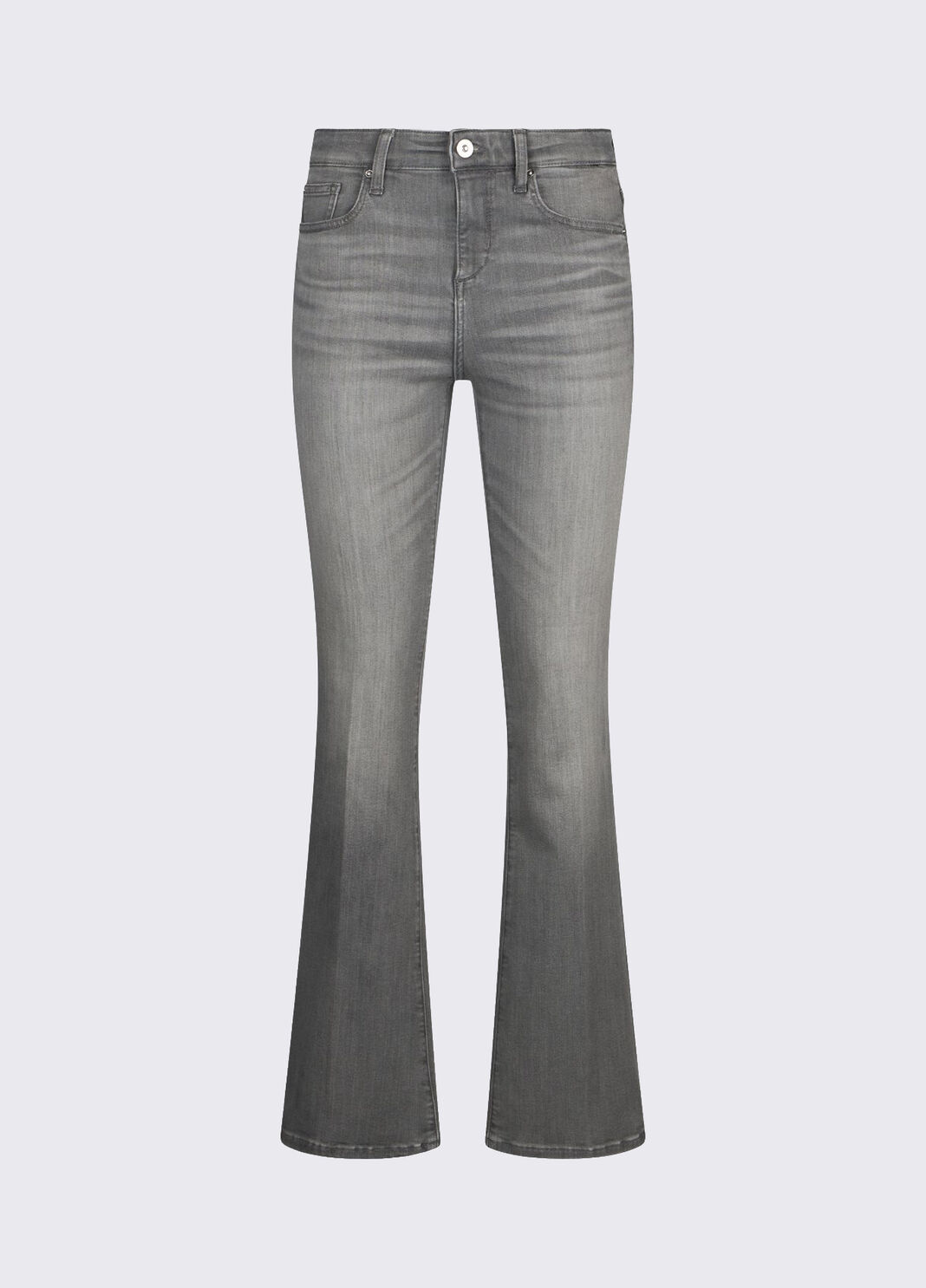 High-rise bootcut jeans grey denim Liu Jo - large image number 6