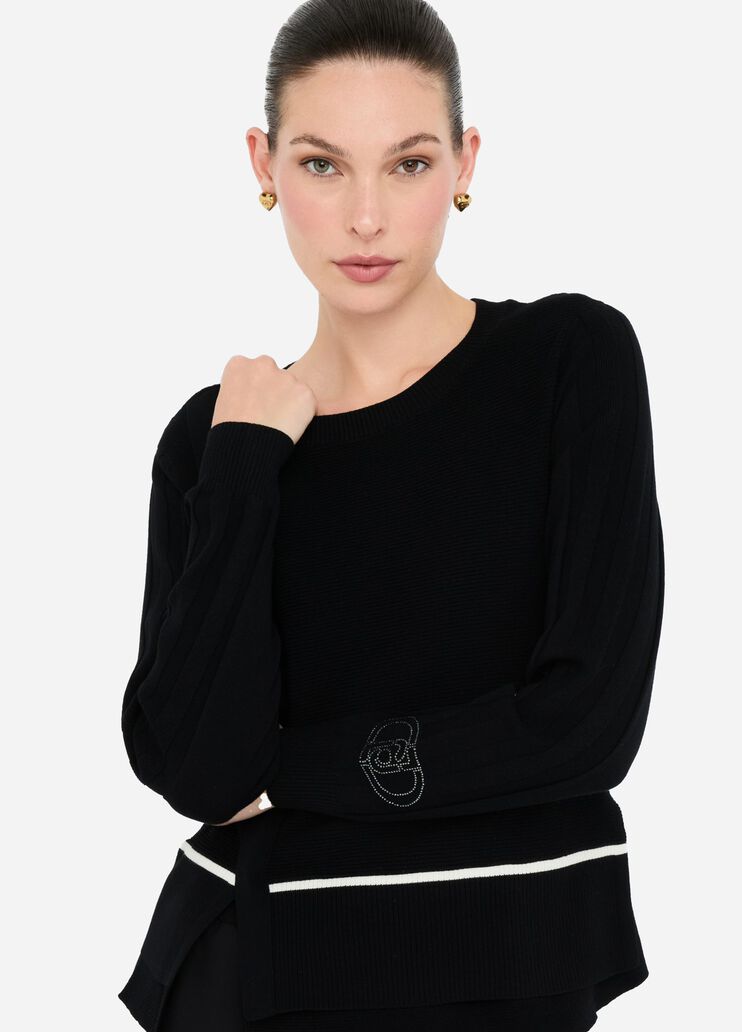 Liu Jo Better top black Liu Jo - large image number 2