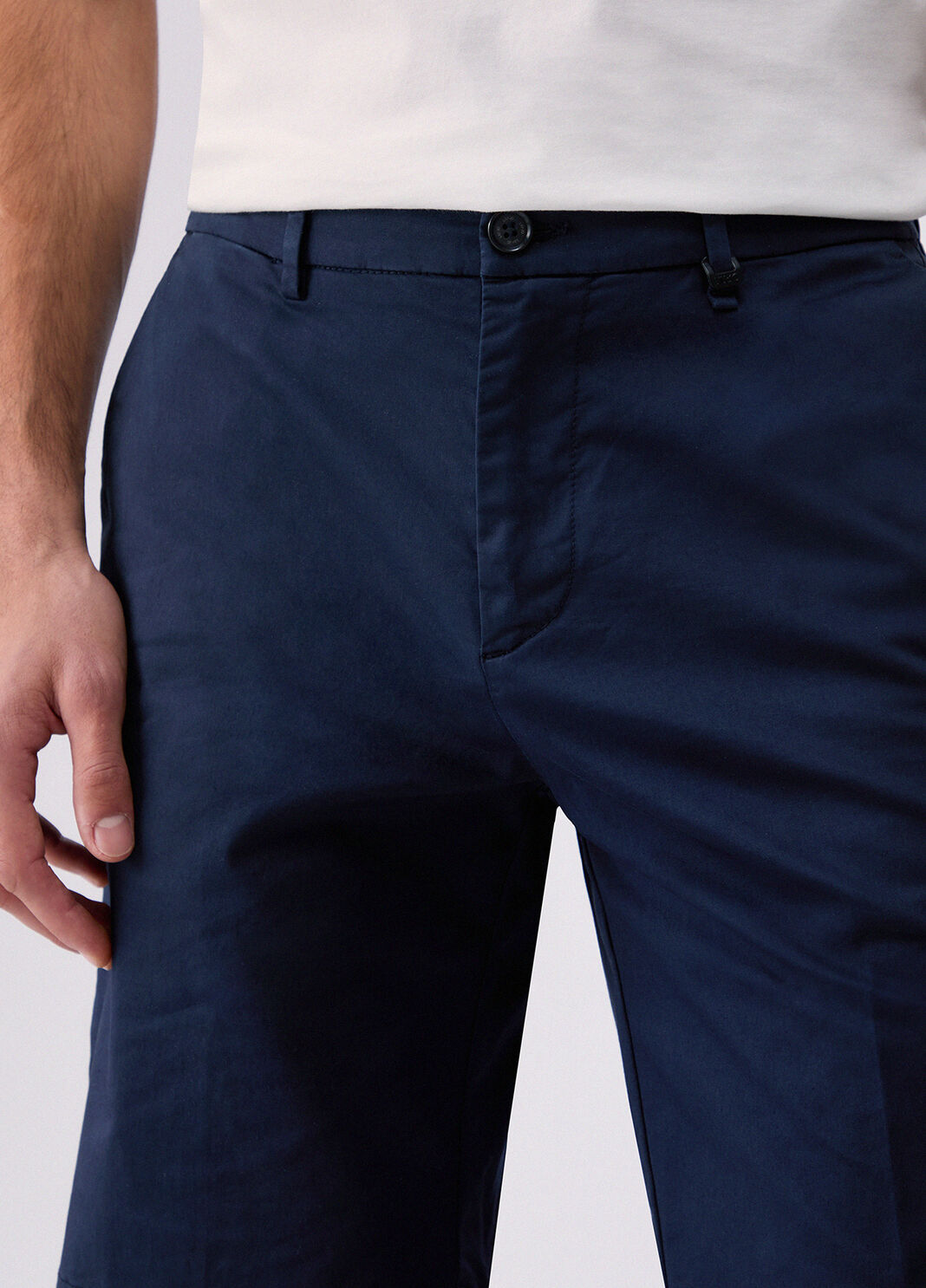 Slim fit Bermuda shorts dark blue Liu Jo - large image number 4
