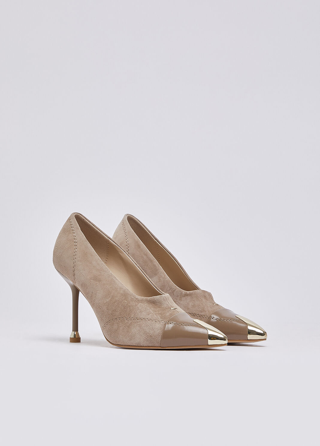 Metallic Toe Cap Pumps havana Liu Jo - large image number 1