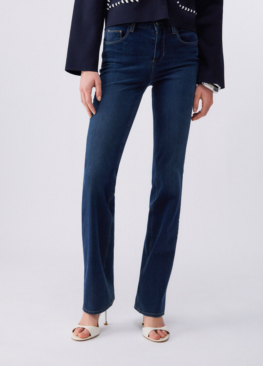 Amazing Fit bootcut jeans blue denim Liu Jo - large image number 0