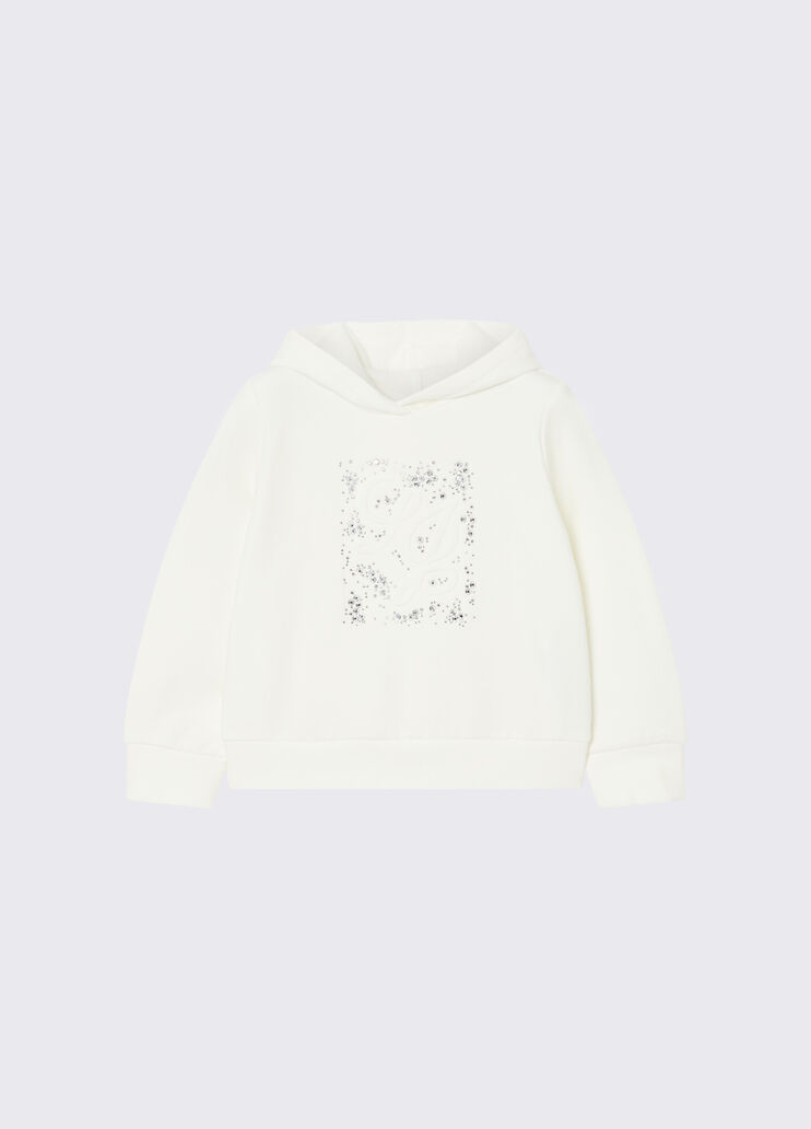 Hooded Sweatshirt white Liu Jo - medium