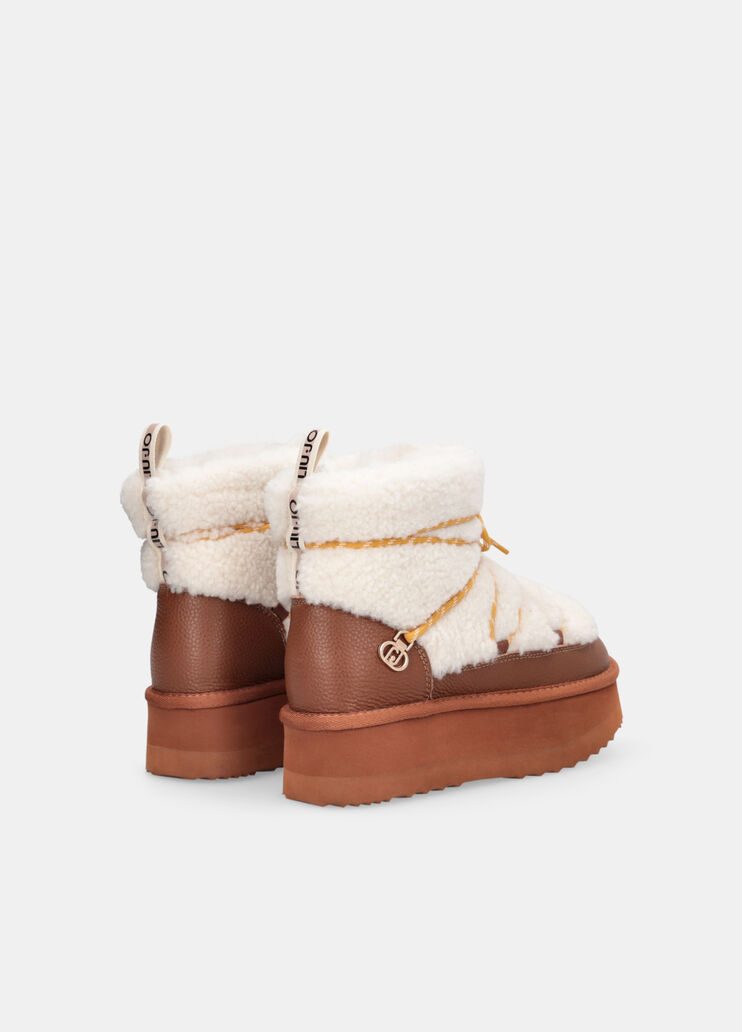 Schnürstiefelette Warm beige Liu Jo - large image number 3