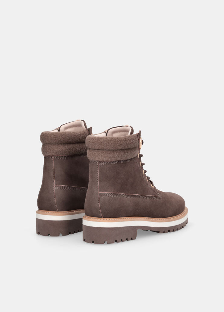 Stivaletti in pelle scamosciata marrone Liu Jo - large image number 3