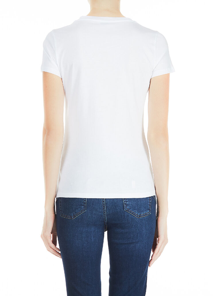 T-shirt with print White Liu Jo - large image number 1 T-shirt with print White Liu Jo - large image number 1