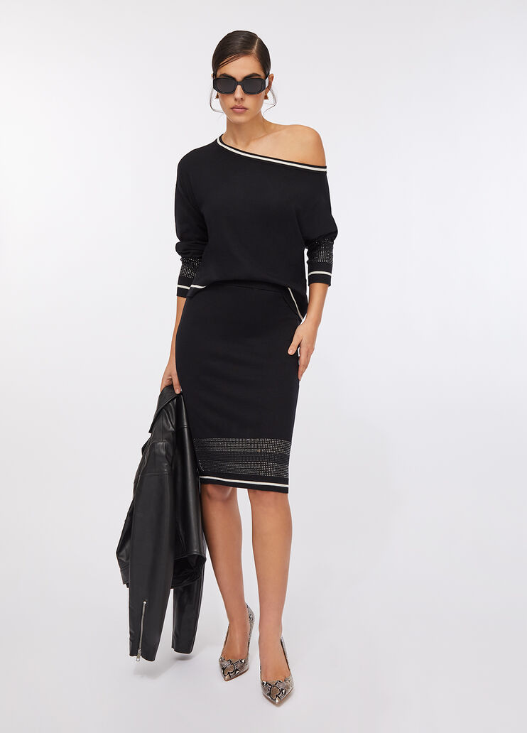 Liu Jo Better top black Liu Jo - large image number 5