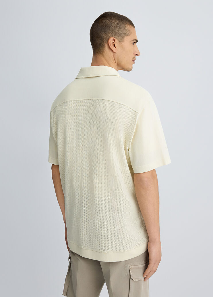 Openwork jersey shirt white Liu Jo - medium Openwork jersey shirt white Liu Jo - medium