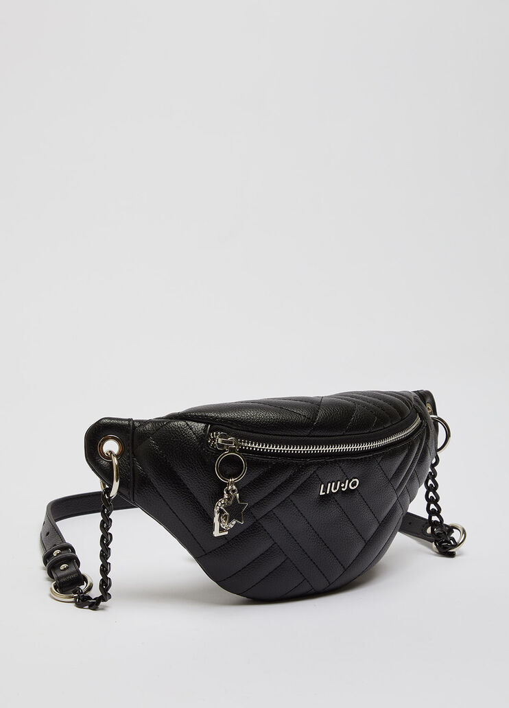 Eco-friendly pouch bag black Liu Jo - large image number 2 Eco-friendly pouch bag black Liu Jo - large image number 2