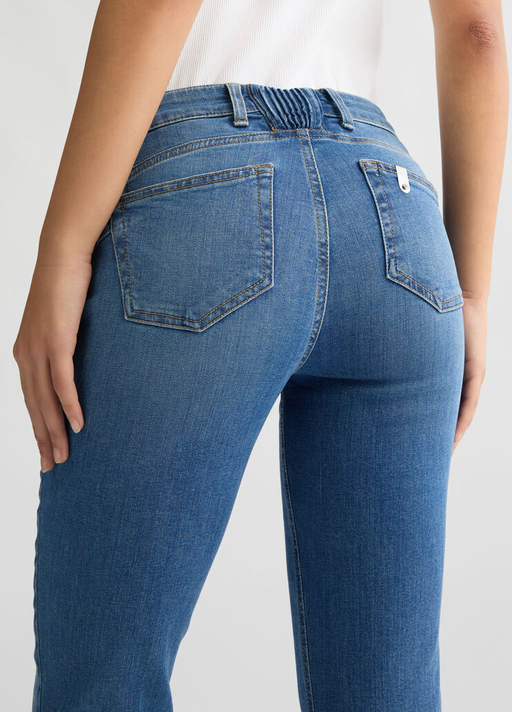 Blue bell-bottom jeans blue denim Liu Jo - large image number 3 Blue bell-bottom jeans blue denim Liu Jo - large image number 3