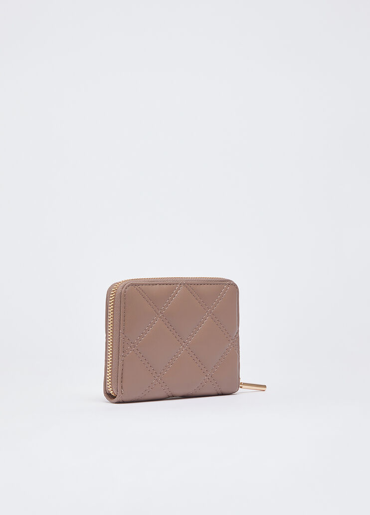 Small quilted wallet mocha Liu Jo - medium