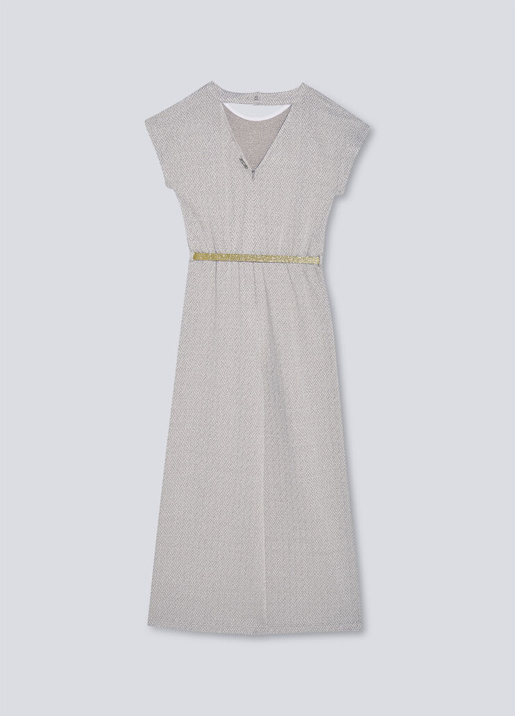 Knit jumpsuit with belt caramel Liu Jo - large image number 1