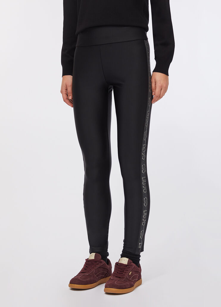 Pantalon en jersey noir Liu Jo - medium