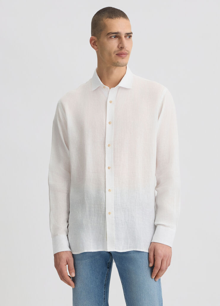 100% linen white shirt white Liu Jo - medium 100% linen white shirt white Liu Jo - medium