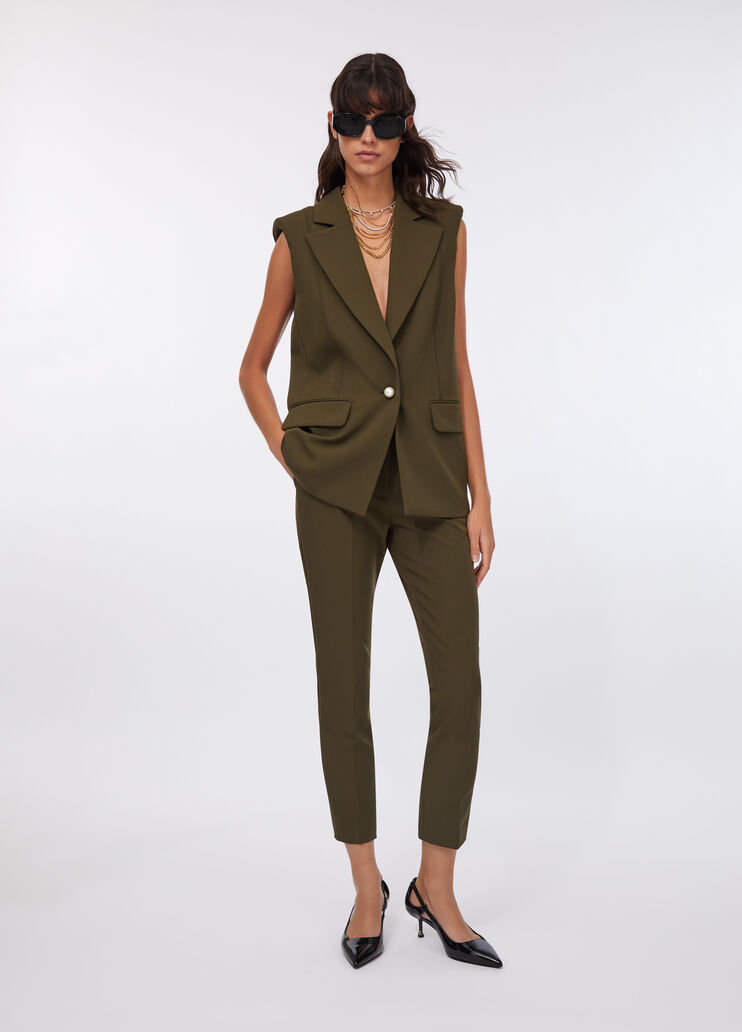 Weste mit Schulterpolstern Kiefer Liu Jo - large image number 5