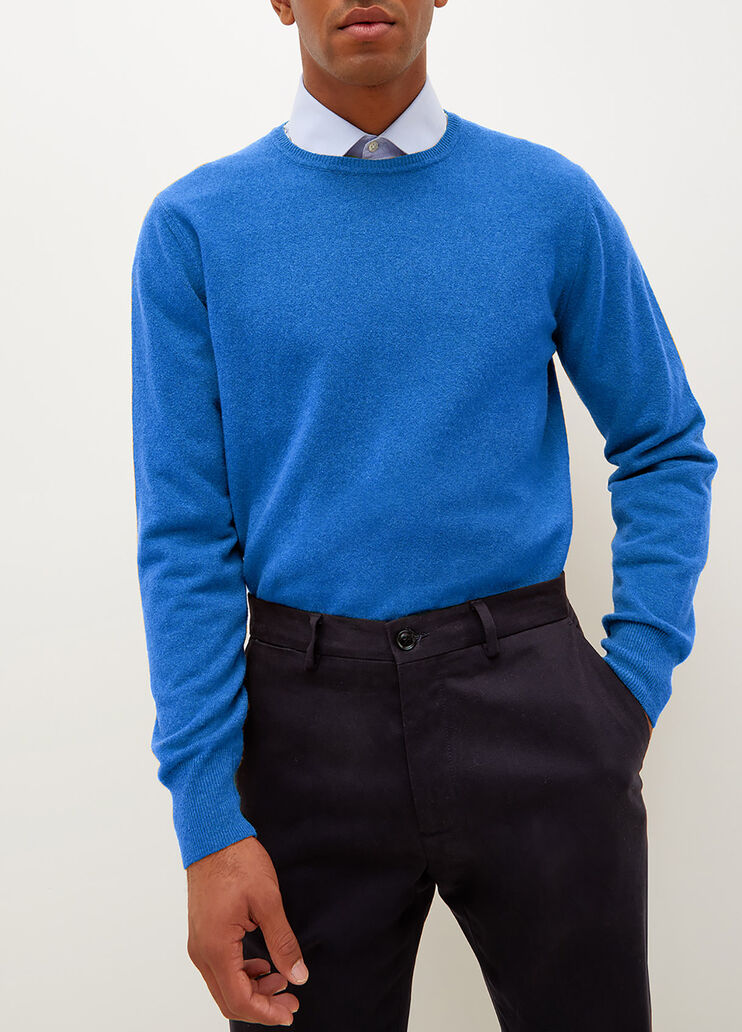 Pull en cachemire bleu Liu Jo - large image number 0