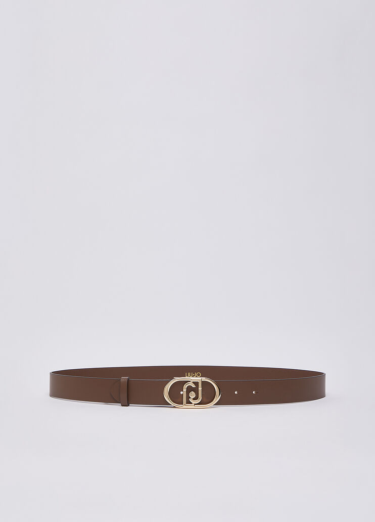 Leather Belt tobacco brown Liu Jo - medium