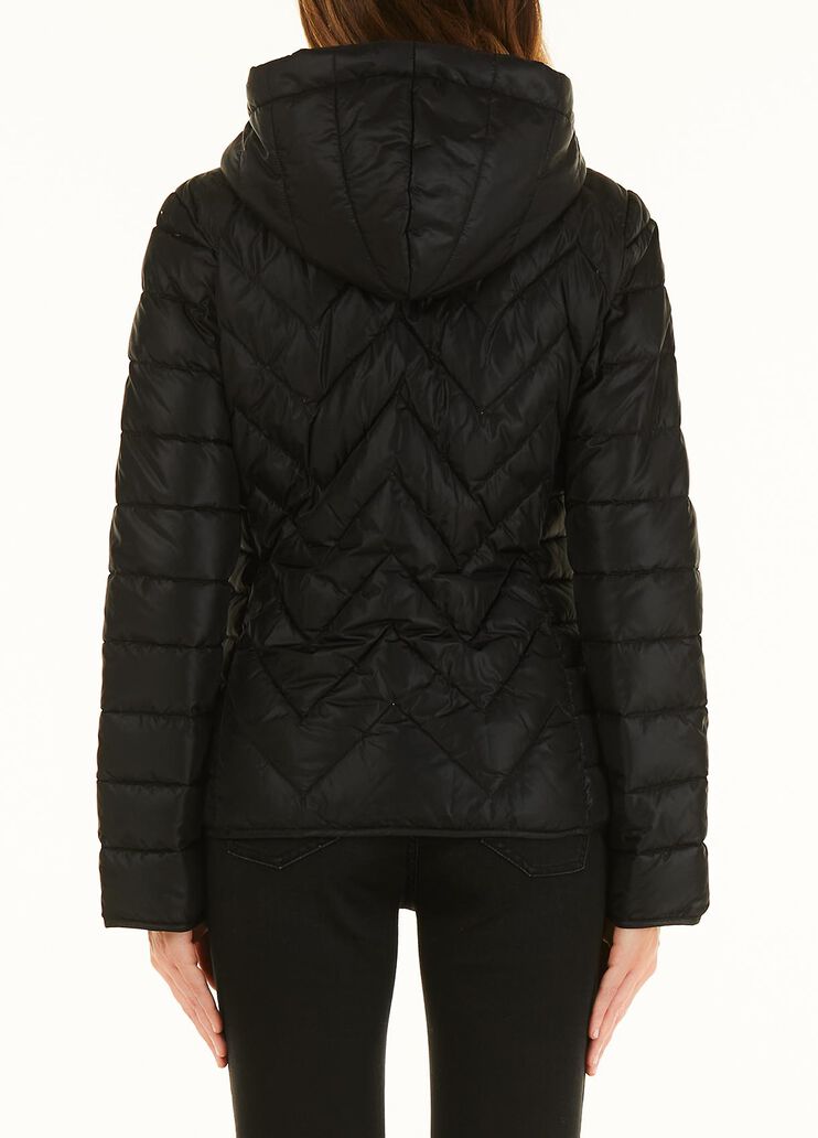 100gr down jacket with hood black Liu Jo - large image number 1