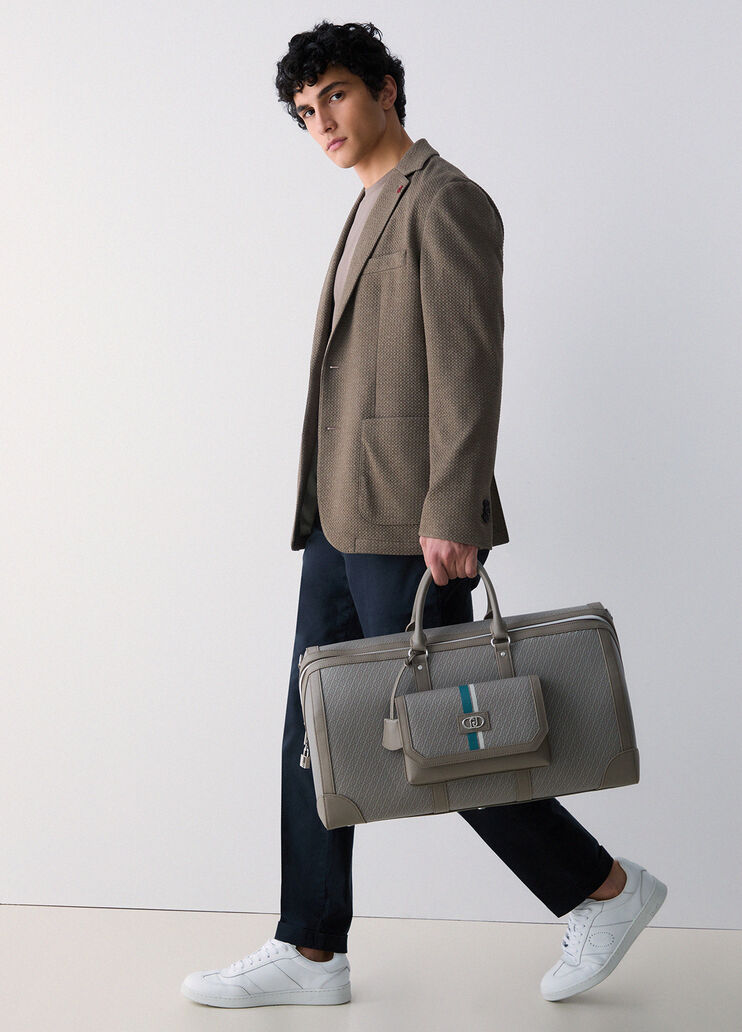 Monogram travel bag green Liu Jo - medium