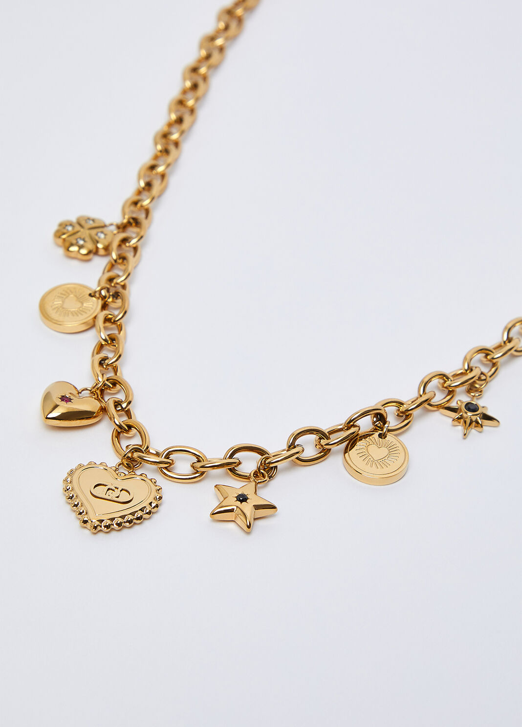 Necklace with Symbolic Charms gold Liu Jo - large image number 1
