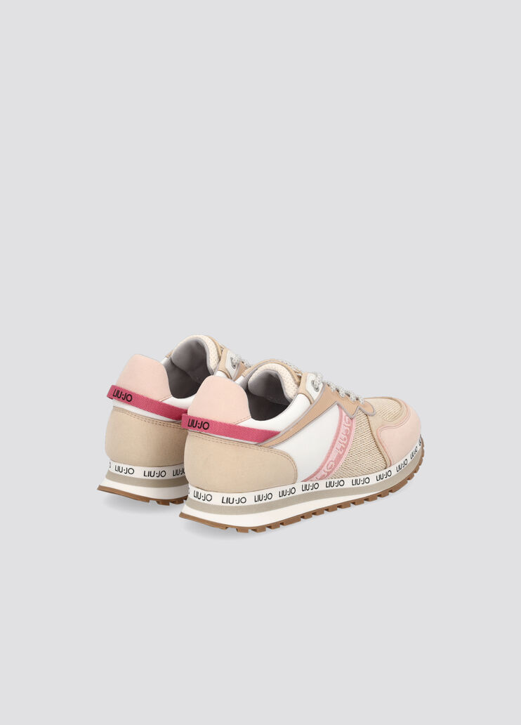 Sneaker mit Logo Nude Liu Jo - large image number 2 Sneaker mit Logo Nude Liu Jo - large image number 2