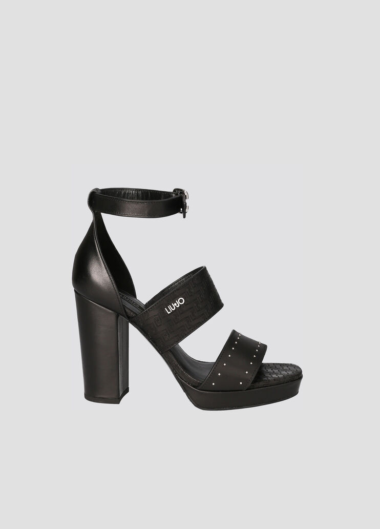 Sandals with wide heel  Liu Jo - large image number 0 Sandals with wide heel  Liu Jo - large image number 0