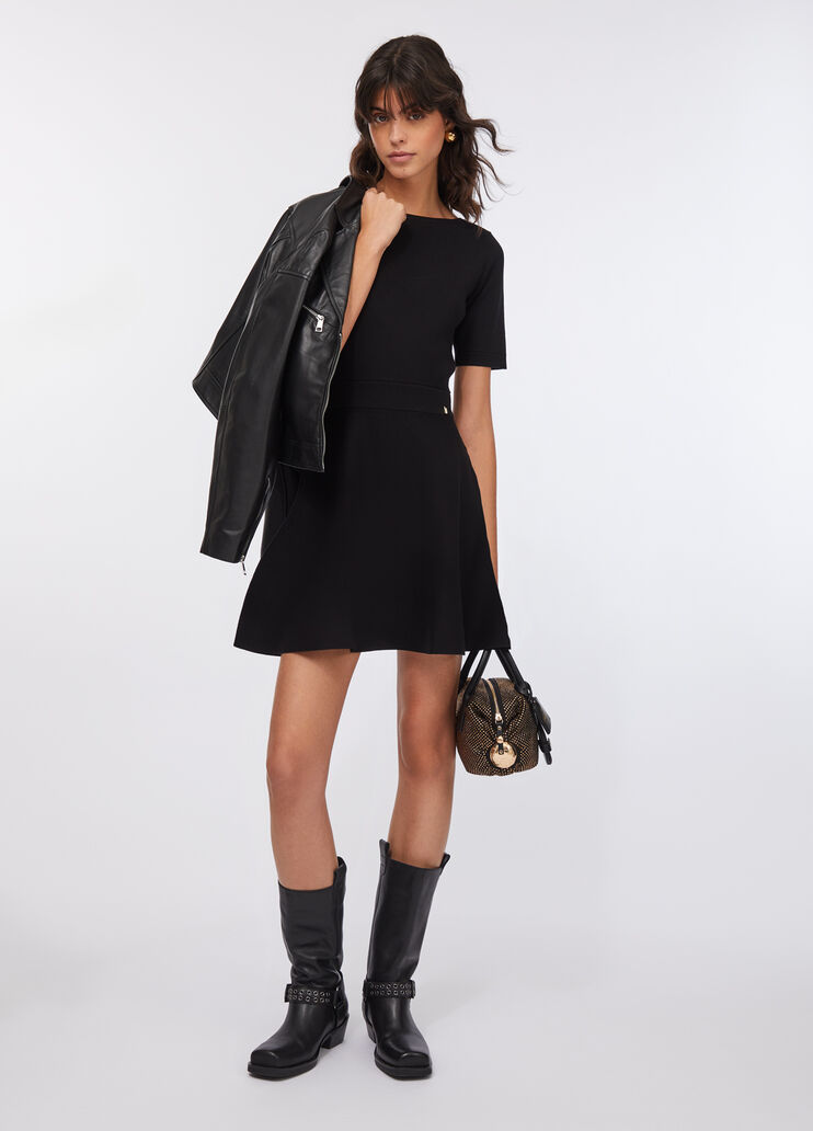 Strickkleid Schwarz Liu Jo - large image number 5