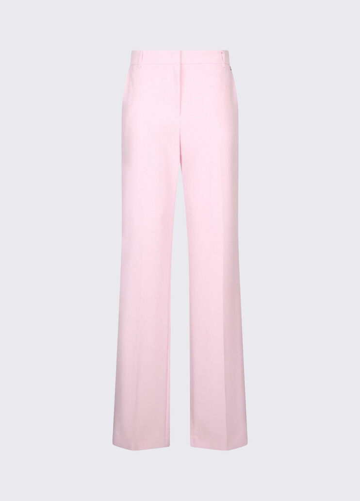 Pantal&oacute;n de tejido t&eacute;cnico el&aacute;stico rosa claro Liu Jo - medium