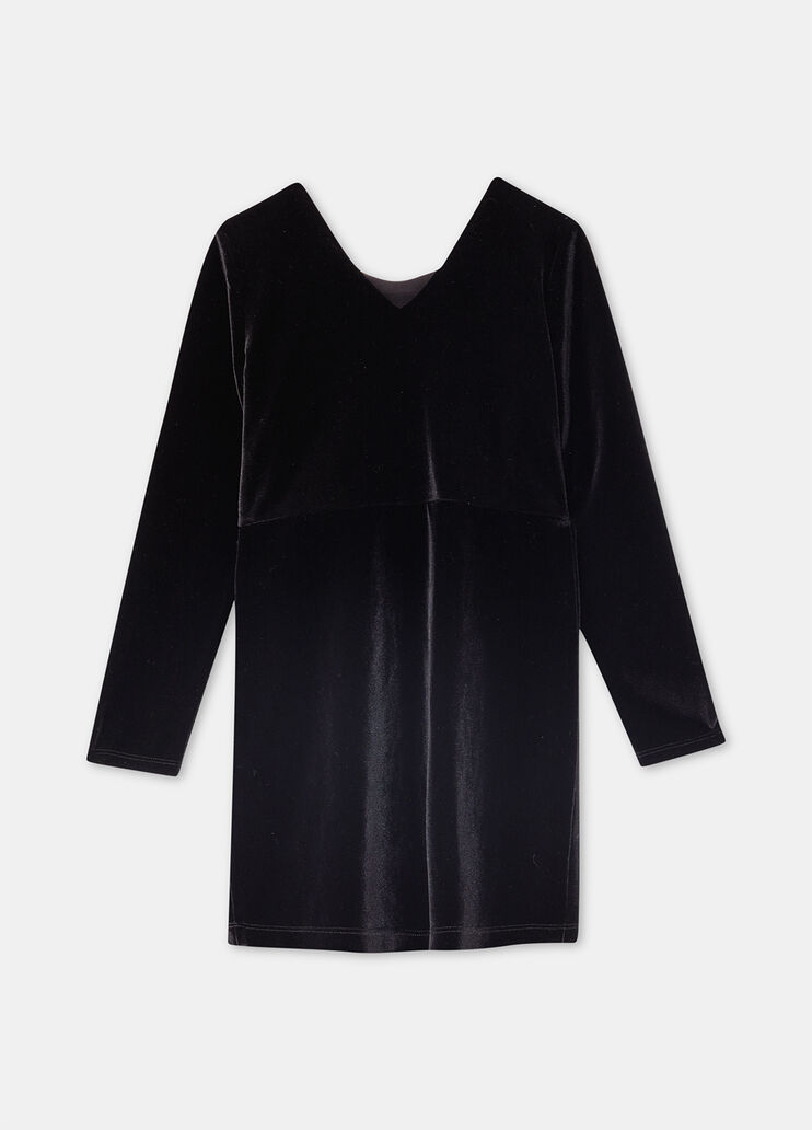 Velvet dress black Liu Jo - large image number 3 Velvet dress black Liu Jo - large image number 3