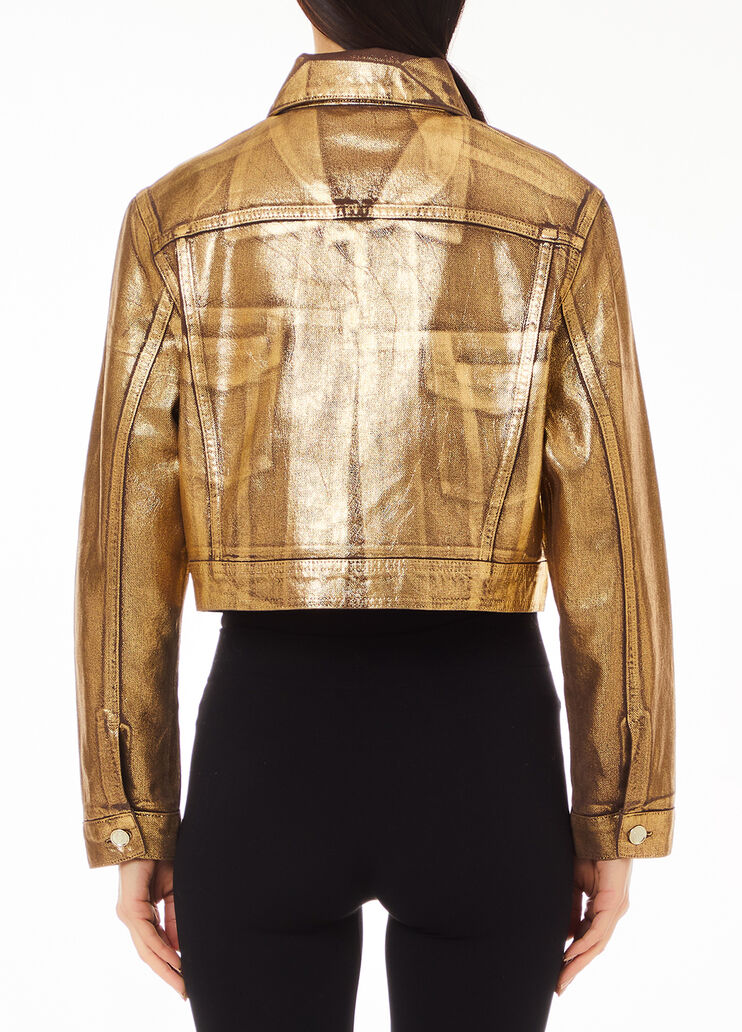 Foil-effect jacket gold Liu Jo - medium Foil-effect jacket gold Liu Jo - medium