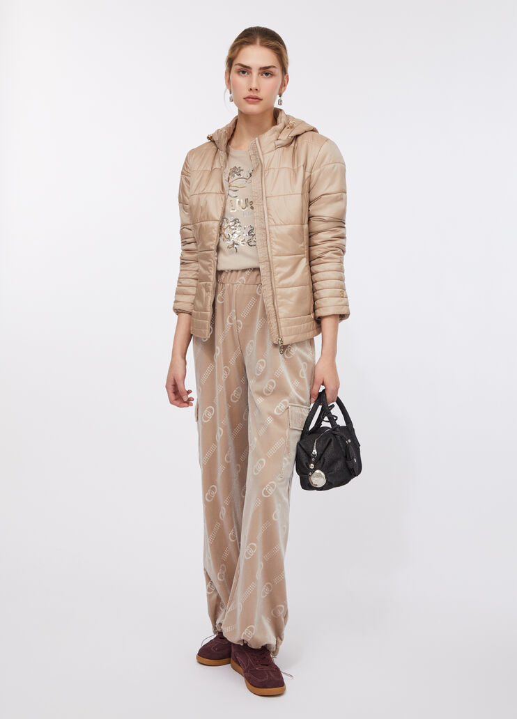 Liu Jo Better padded jacket champagne Liu Jo - large image number 5