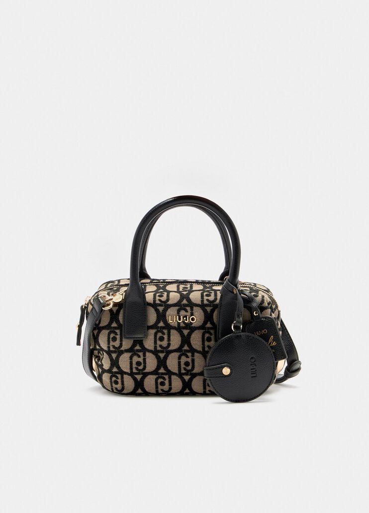 Small jacquard bag tobacco brown Liu Jo - medium Small jacquard bag tobacco brown Liu Jo - medium