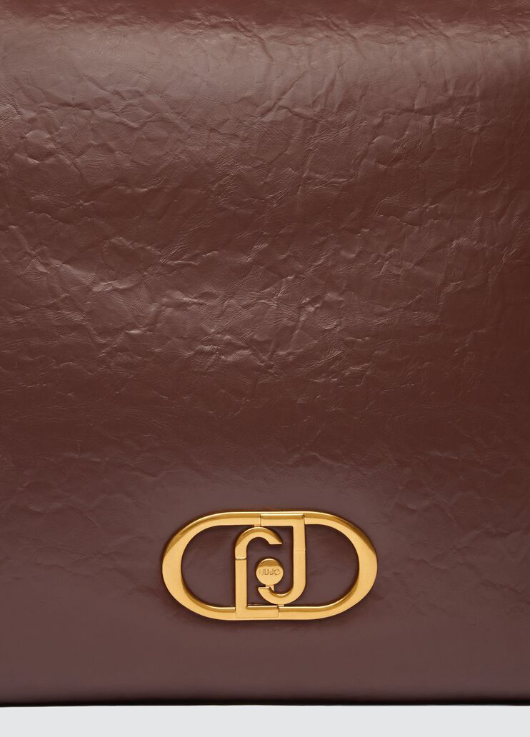 LaPuffy shopping bag dark brown Liu Jo - large image number 4 LaPuffy shopping bag dark brown Liu Jo - large image number 4