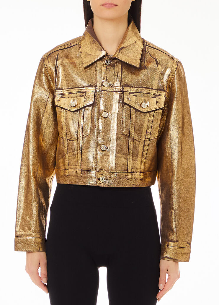 Foil-effect jacket gold Liu Jo - medium Foil-effect jacket gold Liu Jo - medium