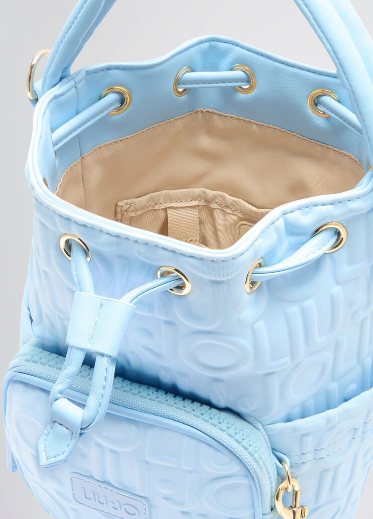 Scuba bucket bag light blue Liu Jo - large image number 6 Scuba bucket bag light blue Liu Jo - large image number 6