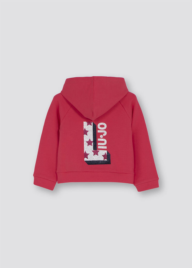 Толстовка с капюшоном розовый Liu Jo - large image number 1 Толстовка с капюшоном розовый Liu Jo - large image number 1