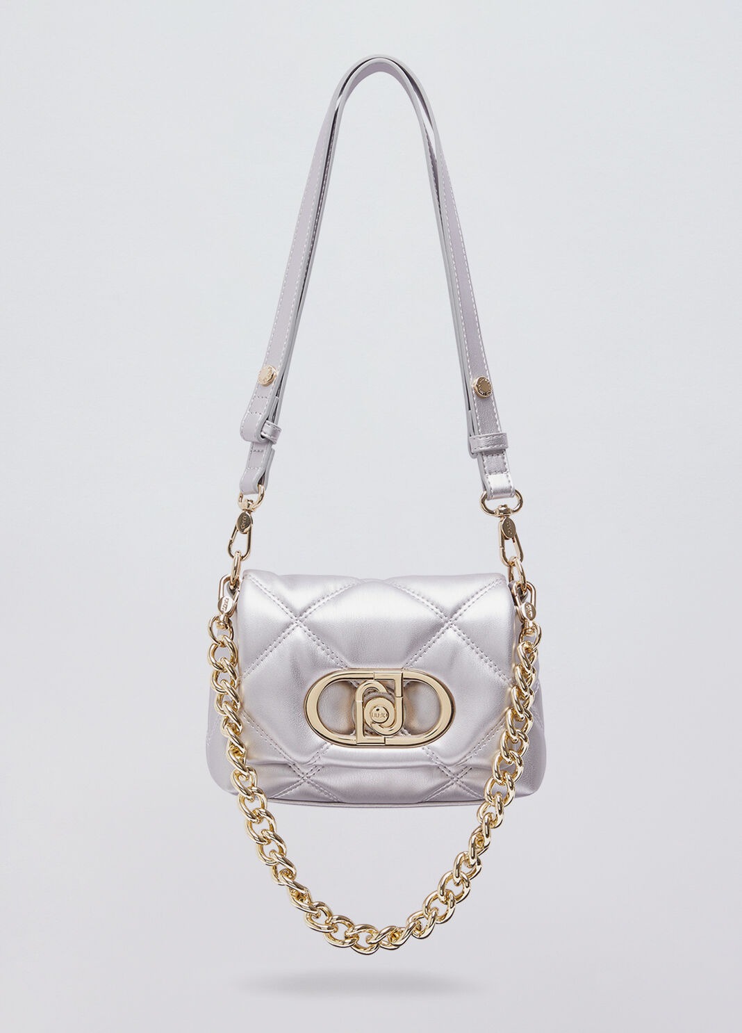 Small quilted LaPuffy bag silver Liu Jo - large image number 1