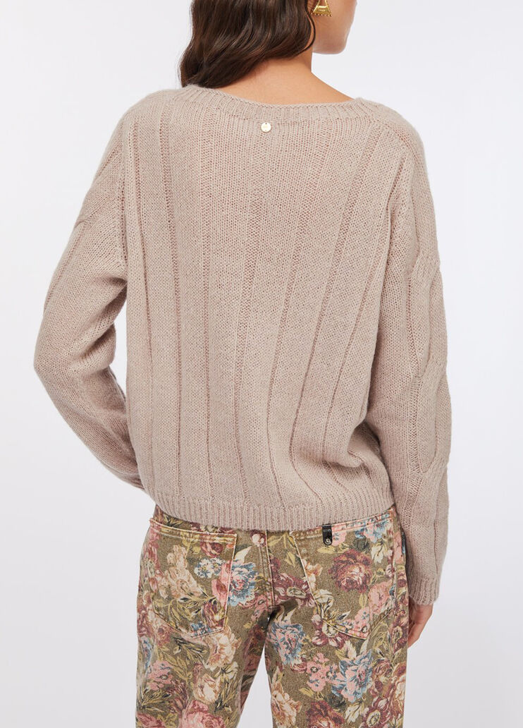 Strick aus Mischung Alpaka Rosa Liu Jo - medium