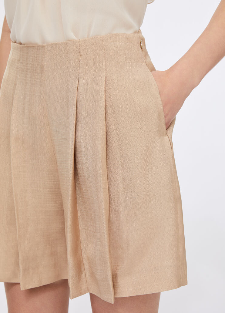 Short avec plis beige Liu Jo - medium