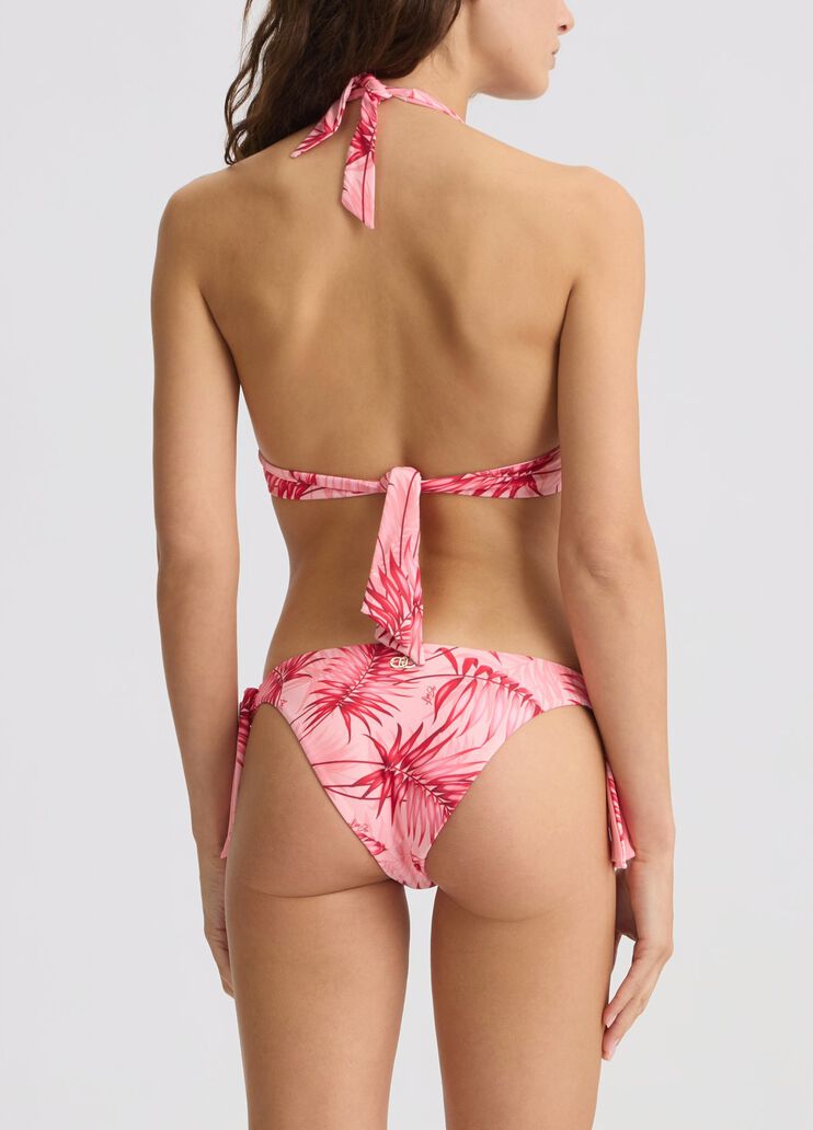 Floral bikini bottom pink Liu Jo - large image number 1 Floral bikini bottom pink Liu Jo - large image number 1