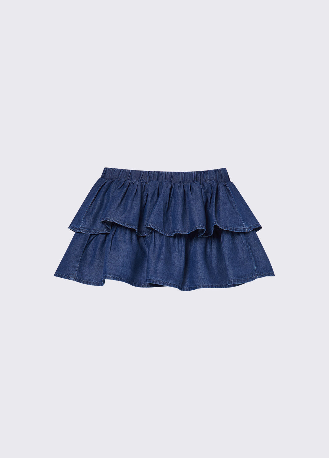 Gonna in denim tencel denim blu Liu Jo - large image number 3