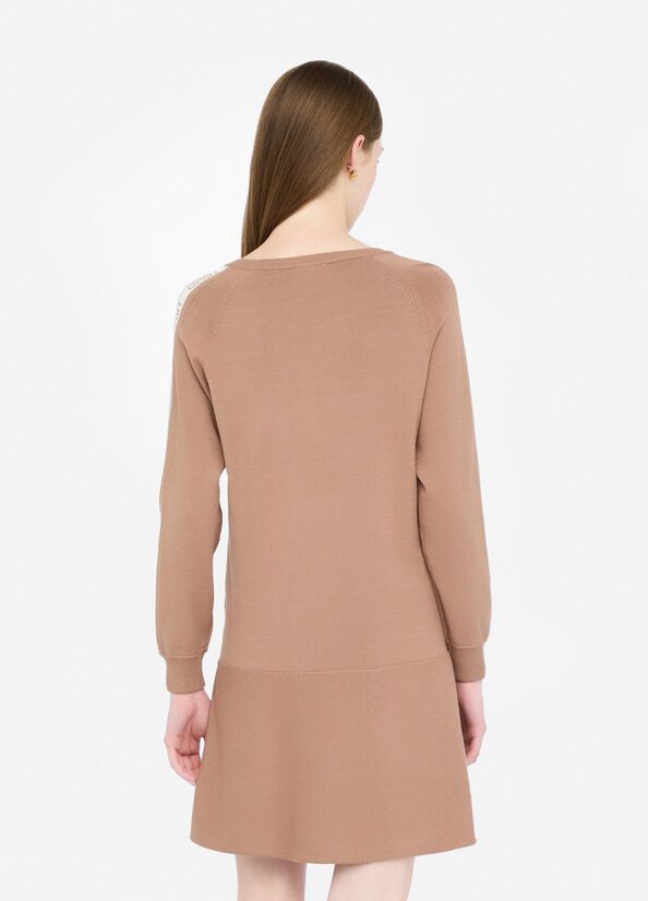 Knit dress chocolate Liu Jo - large image number 1